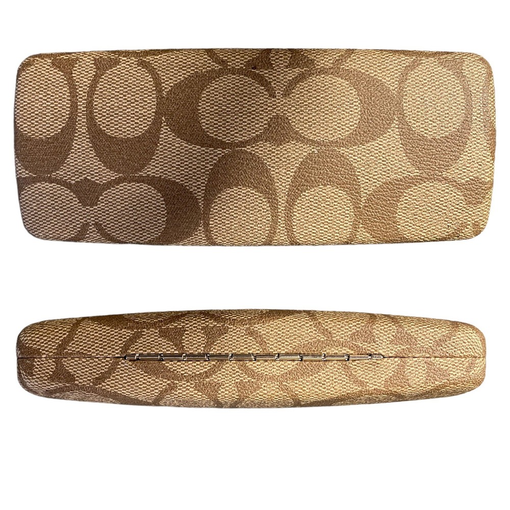 Coach Snap Shut Glasses Hard Case Authentic