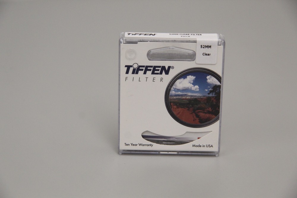 New TiFFEN 52mm Clear Filter
