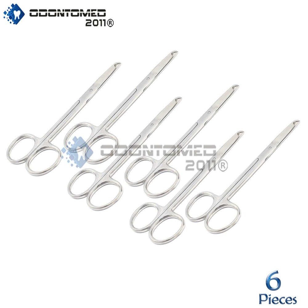 6 Spencer Stitch Suture Scissors 3.5" Surgical Veterinary