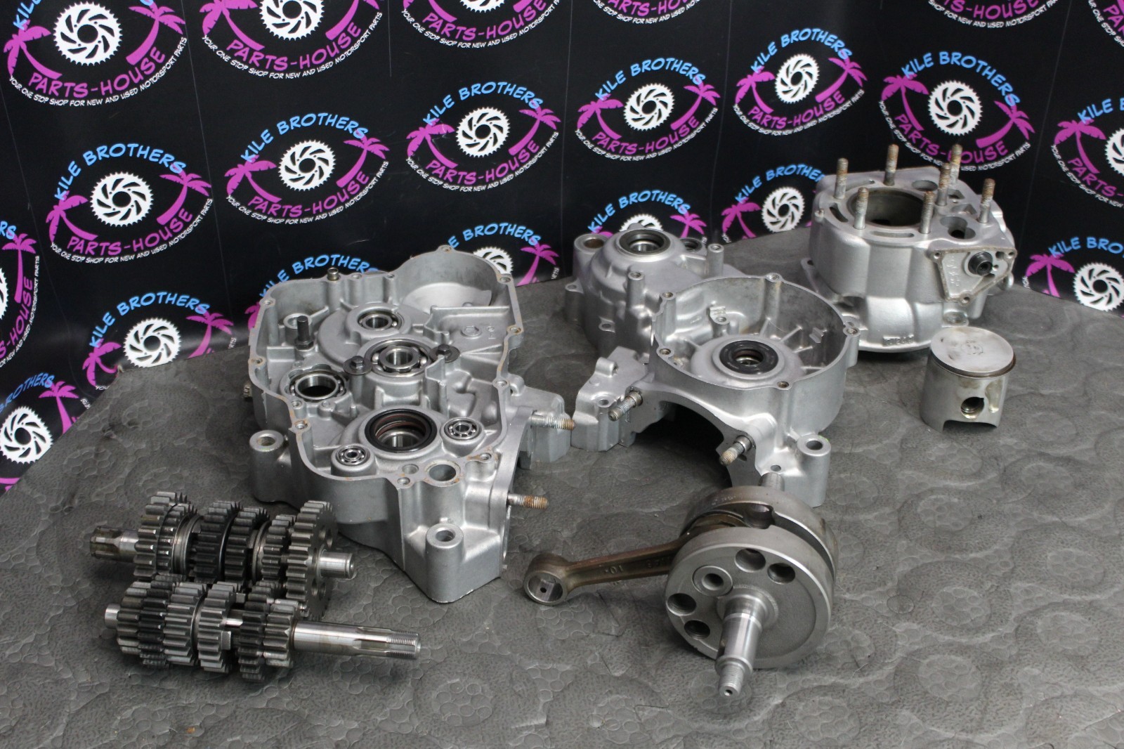 07-24 Honda CRF150R Engine Rebuild Service Complete Bottom Top End Vapor Blast