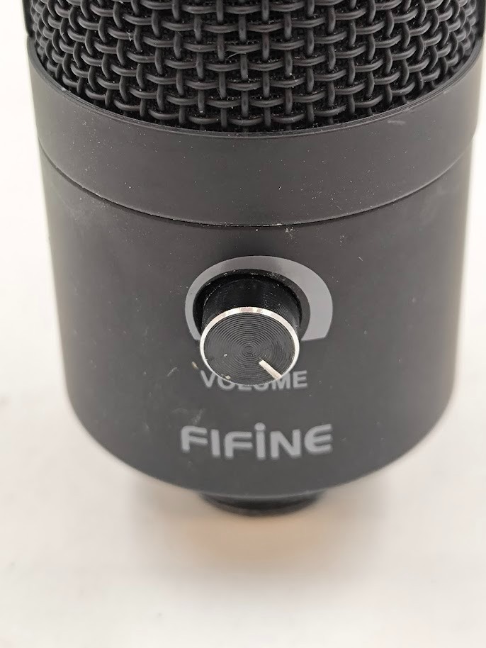 Fifine Microphone Used Working Black