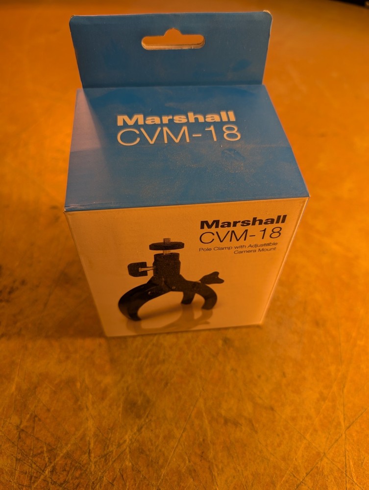 Marshall Electronics CVM-18 Pole Clamp with Adjustable Camera Mount