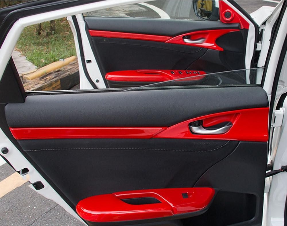 ANUNFRRE Car Accessories Fit for Honda Civic 10th Gen 2016-2021 ABS Interior ...