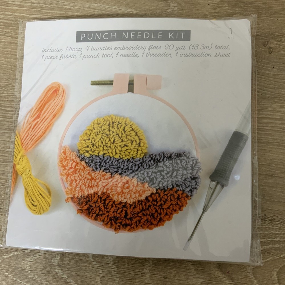 📀 PUNCH NEEDLE KIT - Sun NEW