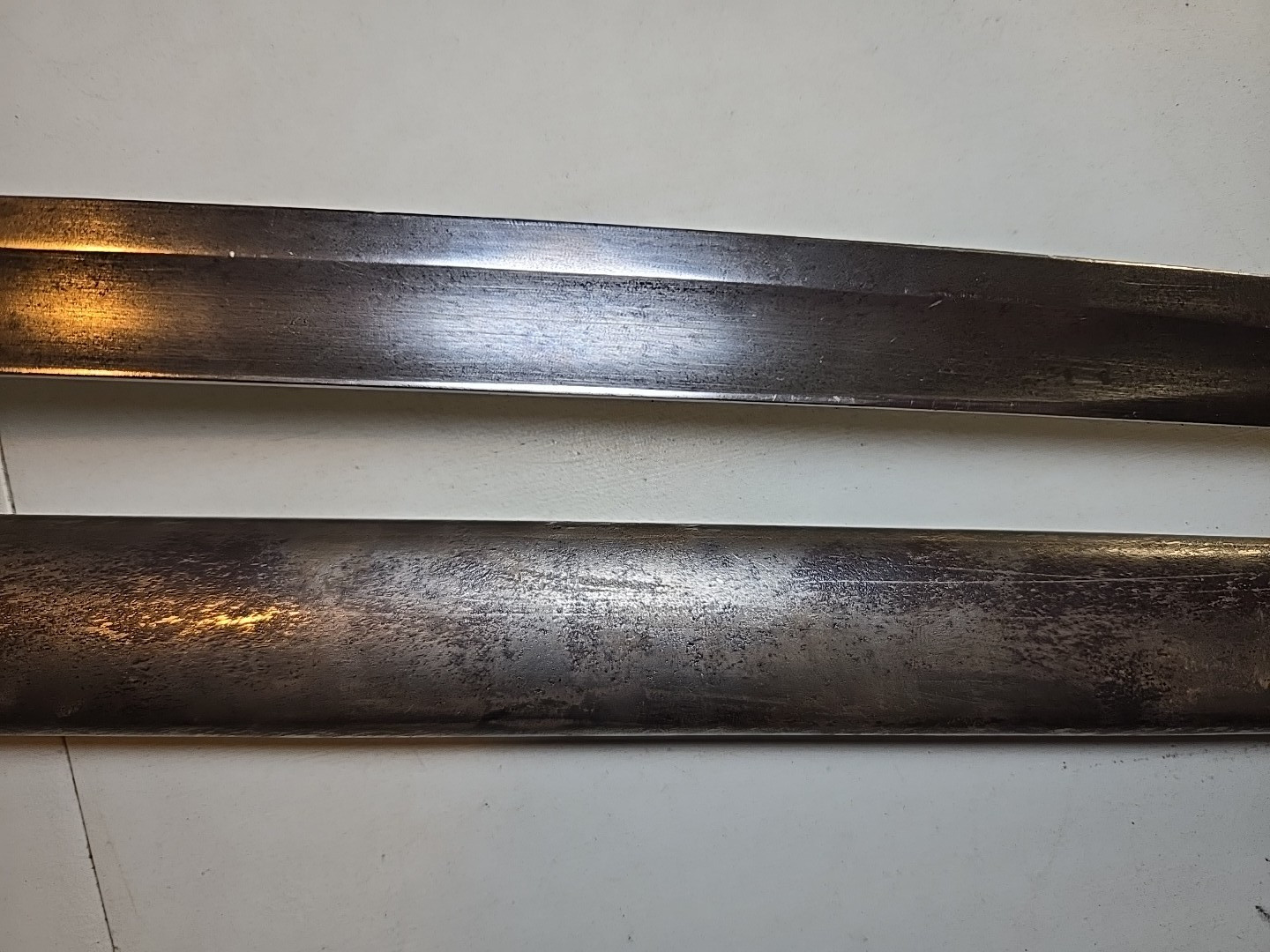 Pre-WWI British Pattern 1827 Volunteer Rifle Officers Sword w/Scabbard - Etched