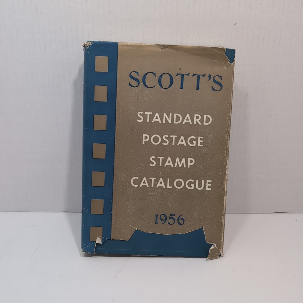 Scott's Standard Postage Stamp Catalogue 1956 - Hardcover Dust Jacket Volume 1
