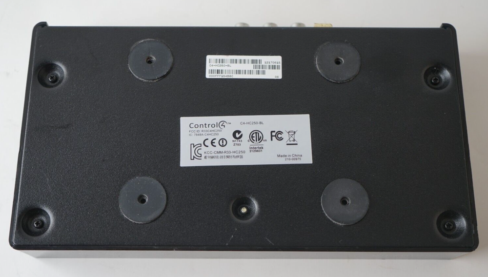 Control4 C4-HC250-BL Controller w/ Power Cord UNTESTED As-IS