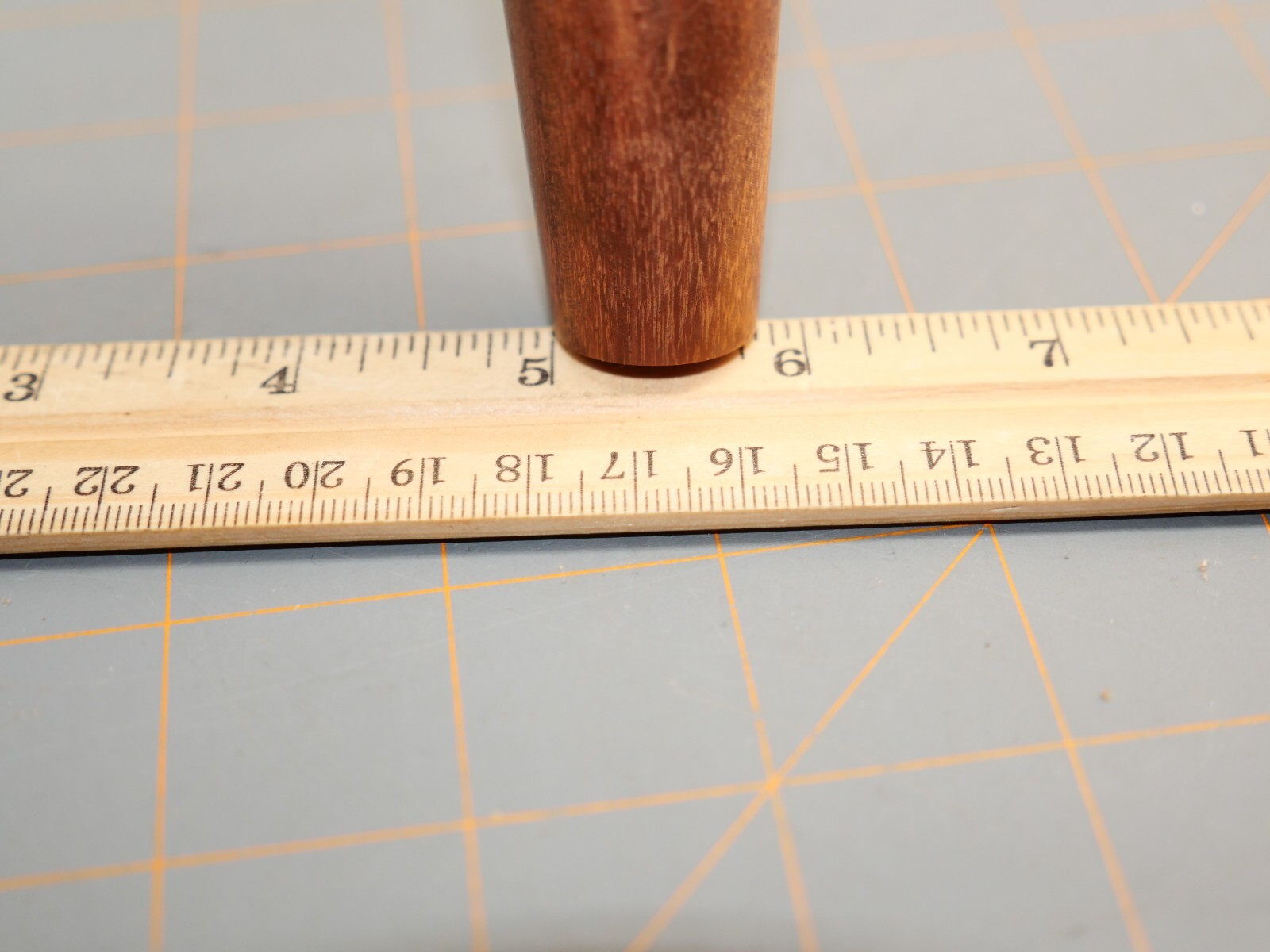 NEW LARGE ROSEWOOD TIMBER FRAMING CHISEL HANDLE OLD TOOLS RESTORATION