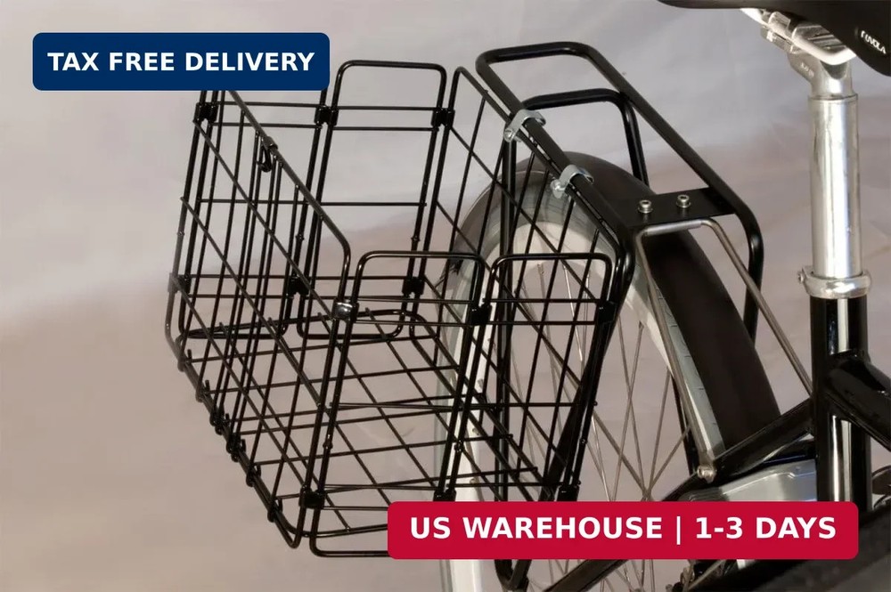Wald 582 Folding Rear Bicycle Basket