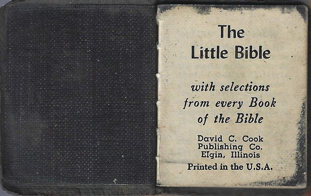 1950s~African American Beauty Salon Advertising~Miniature Bible~White Plains, NY