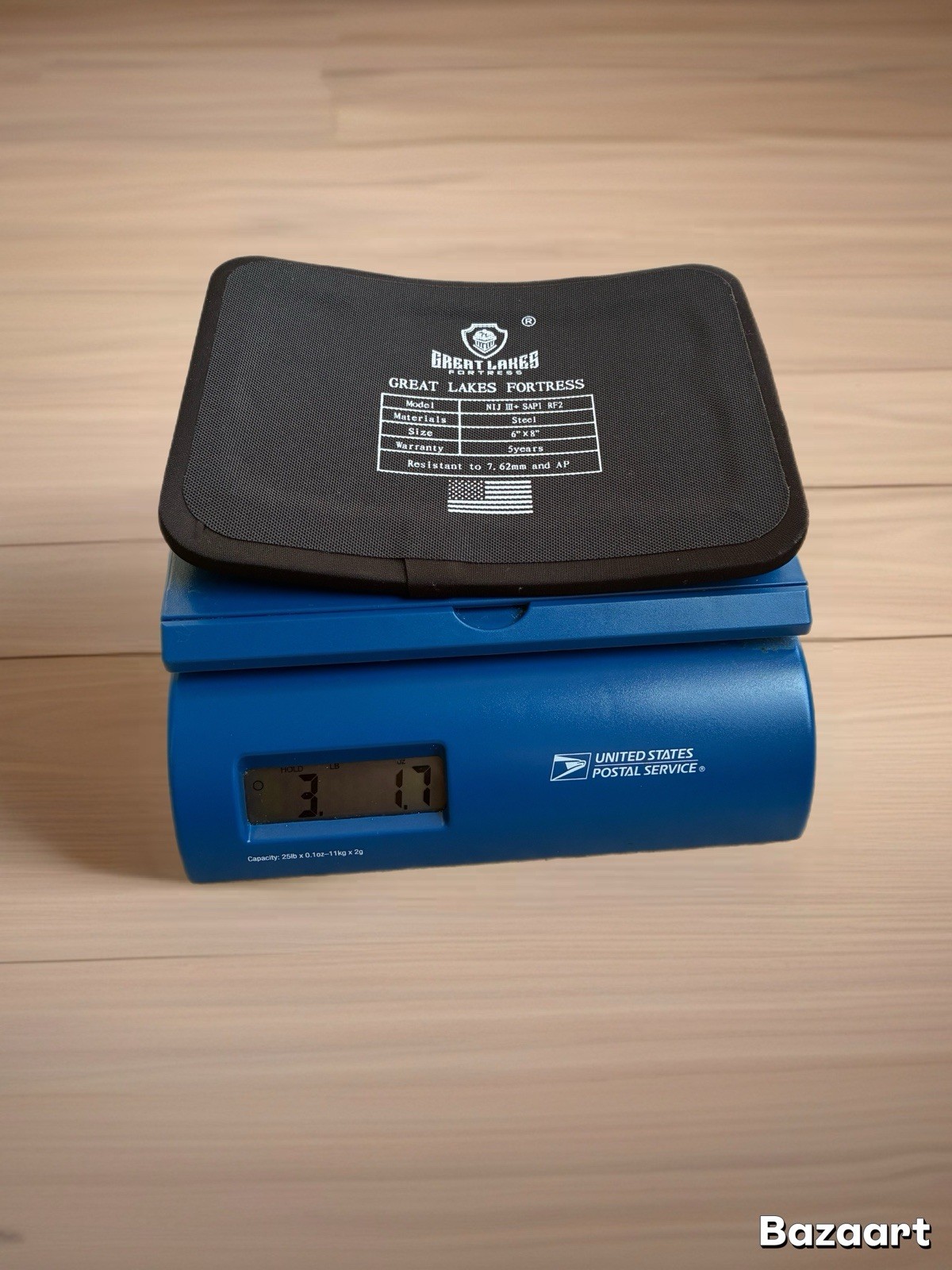 Tactical Level III+ AR600 Steel Body Armor Pair 6x8 Curved Side Plates Rf2 M855