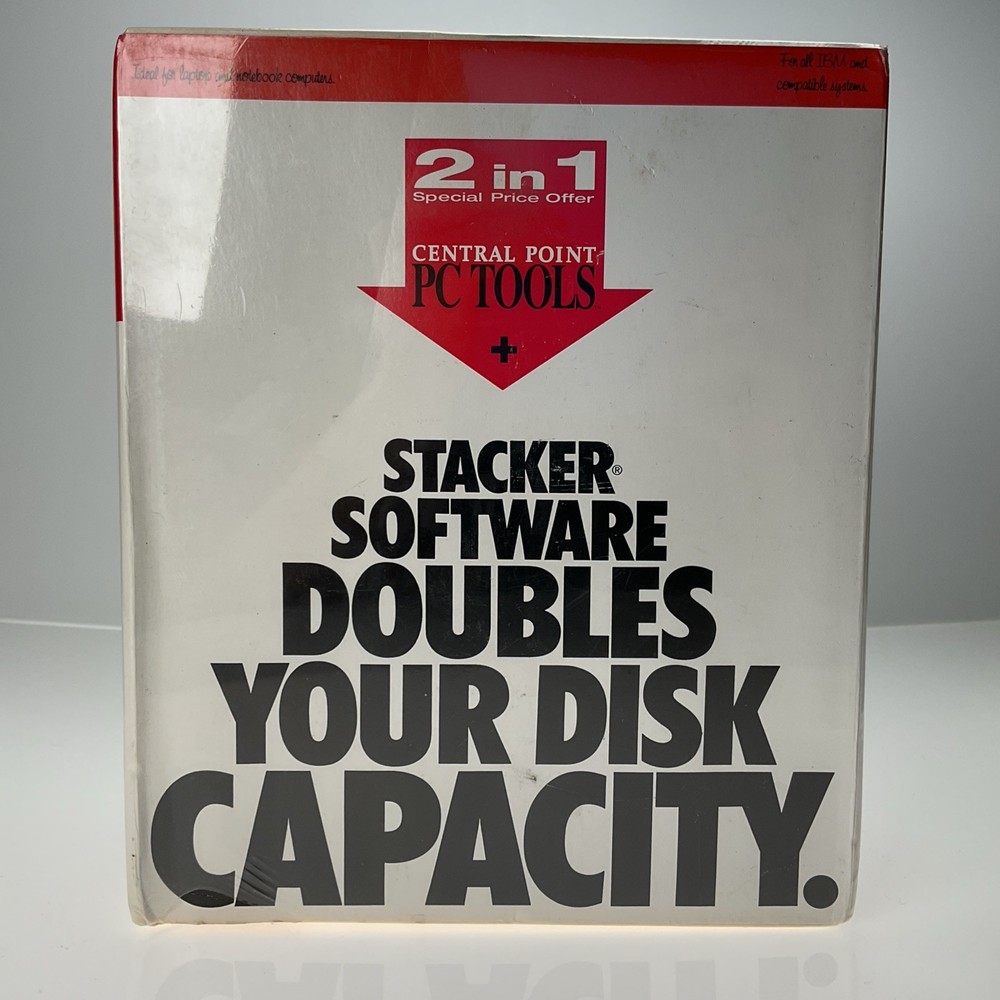 Central Point PC Tools Version 8 For DOS 104392001 Factory Sealed