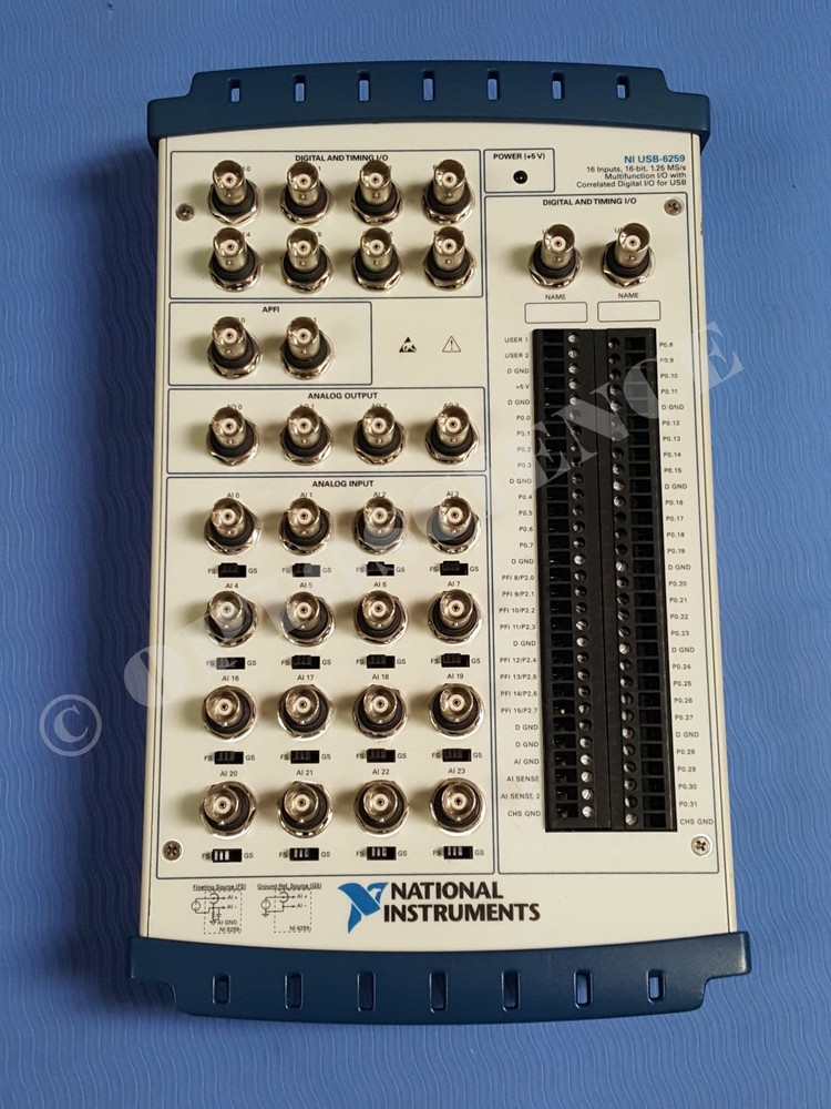 National Instruments NI USB-6259-BNC Data Acquisition Device, Multifunction DAQ