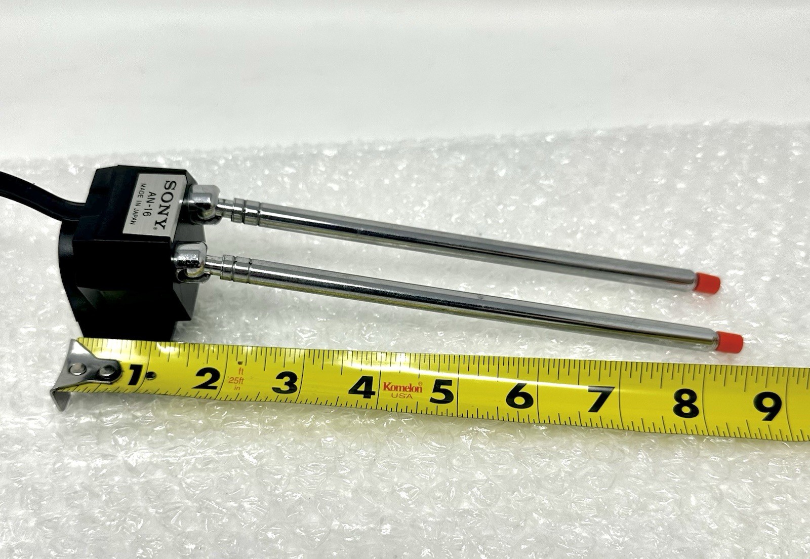 Vintage SONY ANTENNA AN-16 Rabbit Ears TV Dipole VHF Analog Television JAPAN