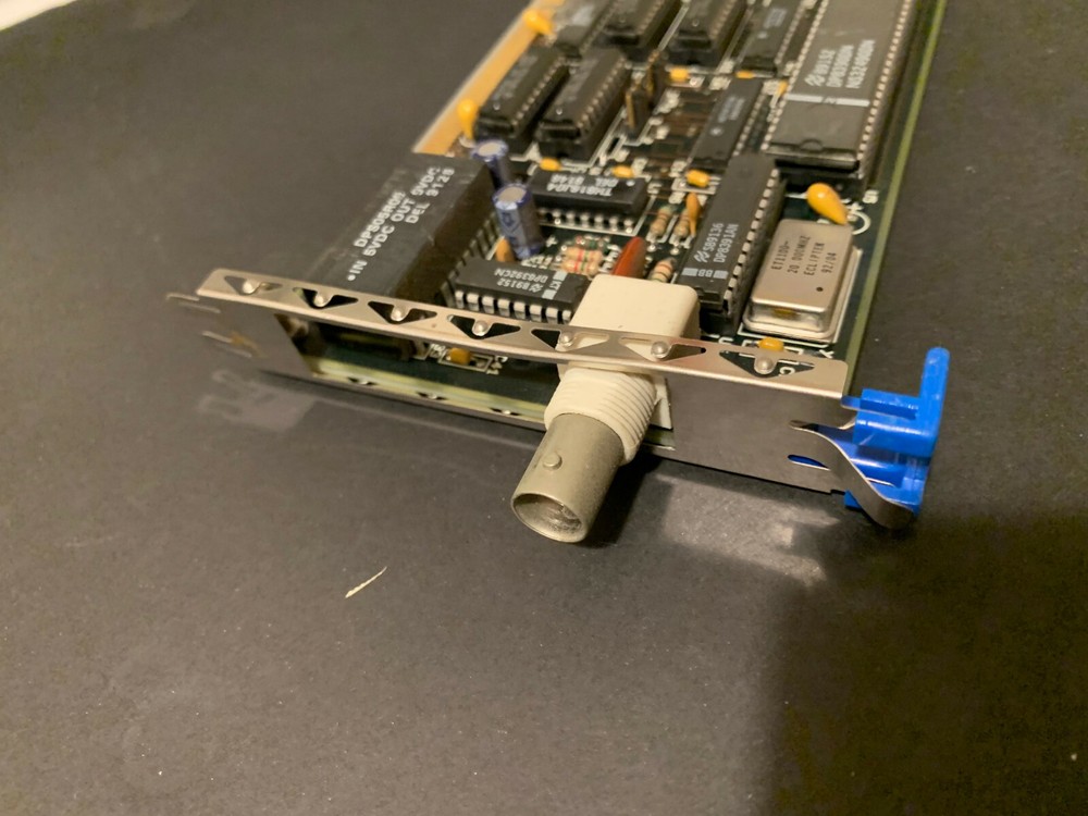 QTY-1 INVISIBLE SOFTWARE IBM ETHERNET CONTROLLER SOME IC'S PRE-OWNED RARE