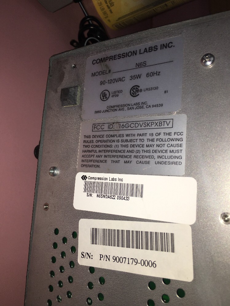 CLI Compression Labs Spectrum Saver Decoder N6S