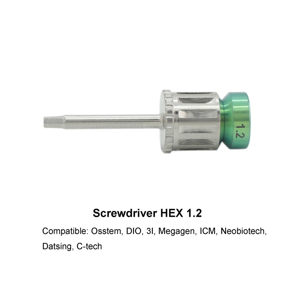 Universal Dental Prosthetic Kit Multi-unit Driver Screwdriver Torque Wrench