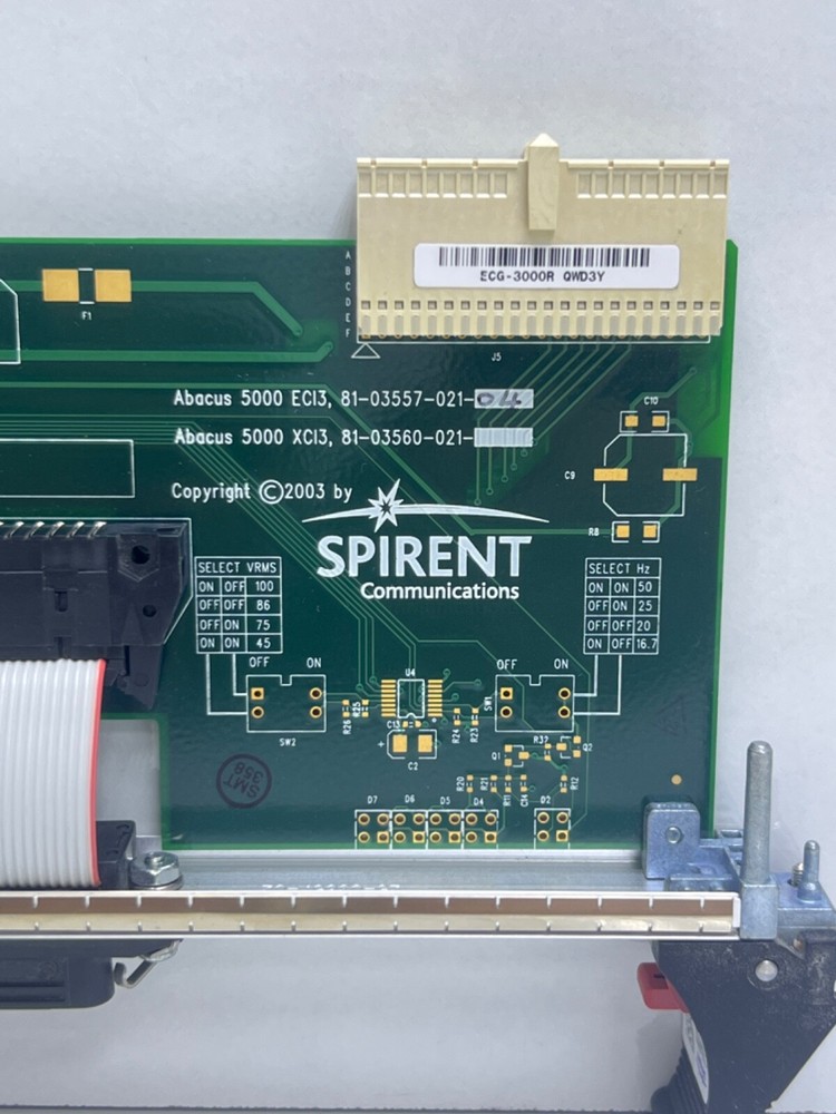 SPIRENT ABACUS 5000 ECG-3000R ANALOG MODULE