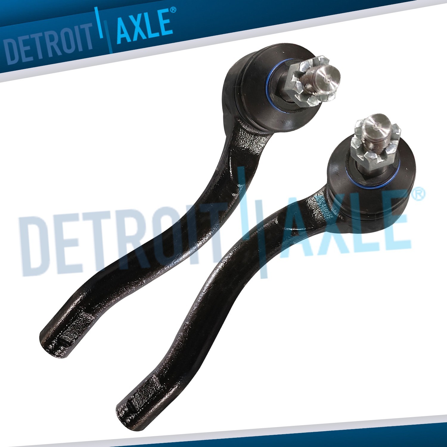 Front Left Right Outer Tie Rods for INFINITI EX35 EX37 G25 G35 G37 M35 M37 Q40