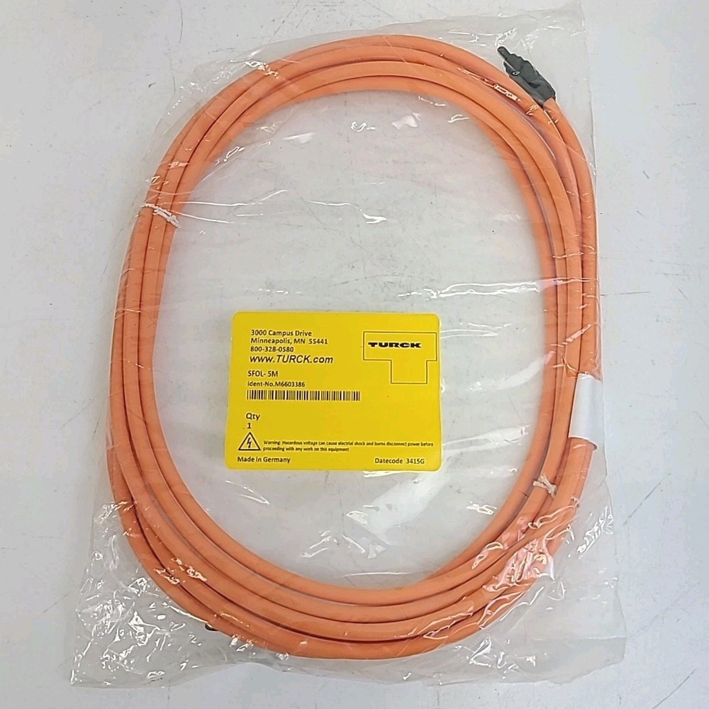 Turck SFOL-5M Fiber Optic Cable