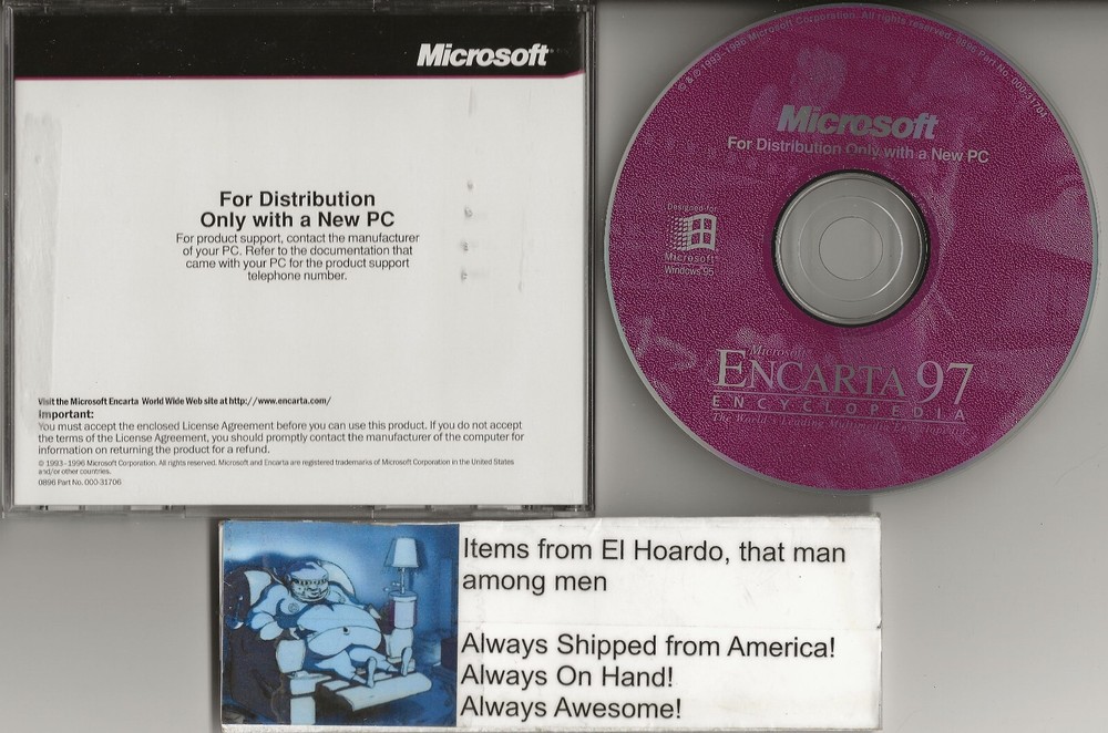 Encarta 97 Encyclopedia Microsoft Windows