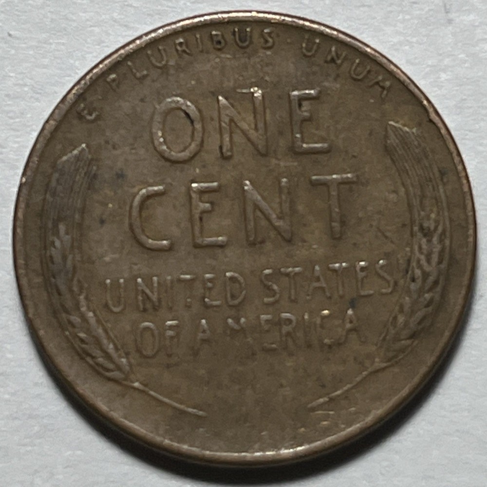1951 S Lincoln Penny Error Misplaced Mint Mark Error