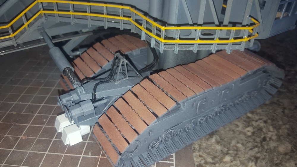 3d printed NASA Crawler Transporter 1:48