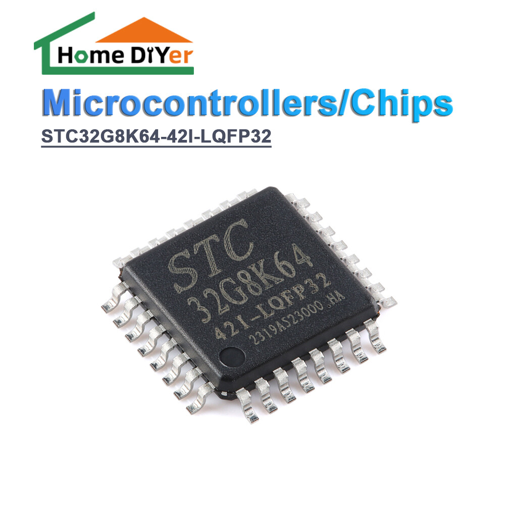 STC32G8K64-42I-LQFP32 32-Bit 8051 Microcontroller MCU Memory Chip Microprocessor