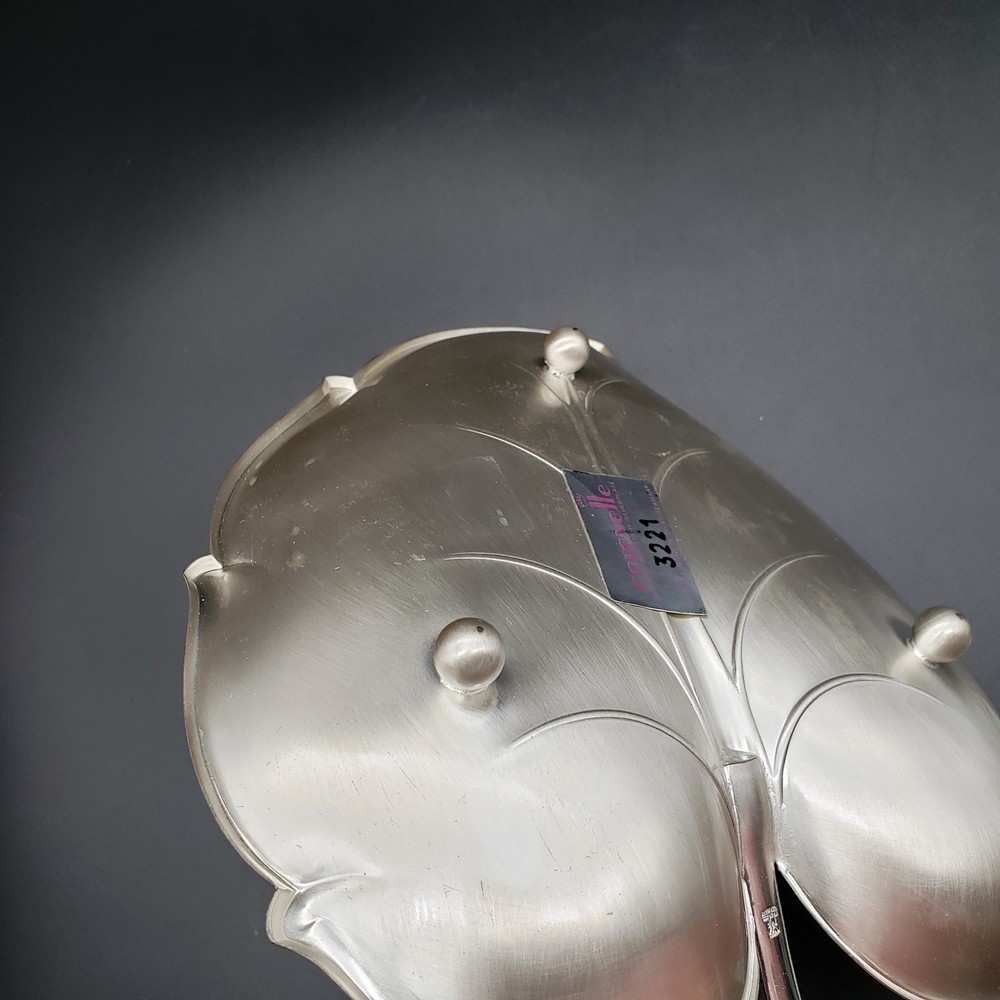 Ikora Silverplate Caravelle Leaf Candy Dish Tarnish Resistant Vintage Unused