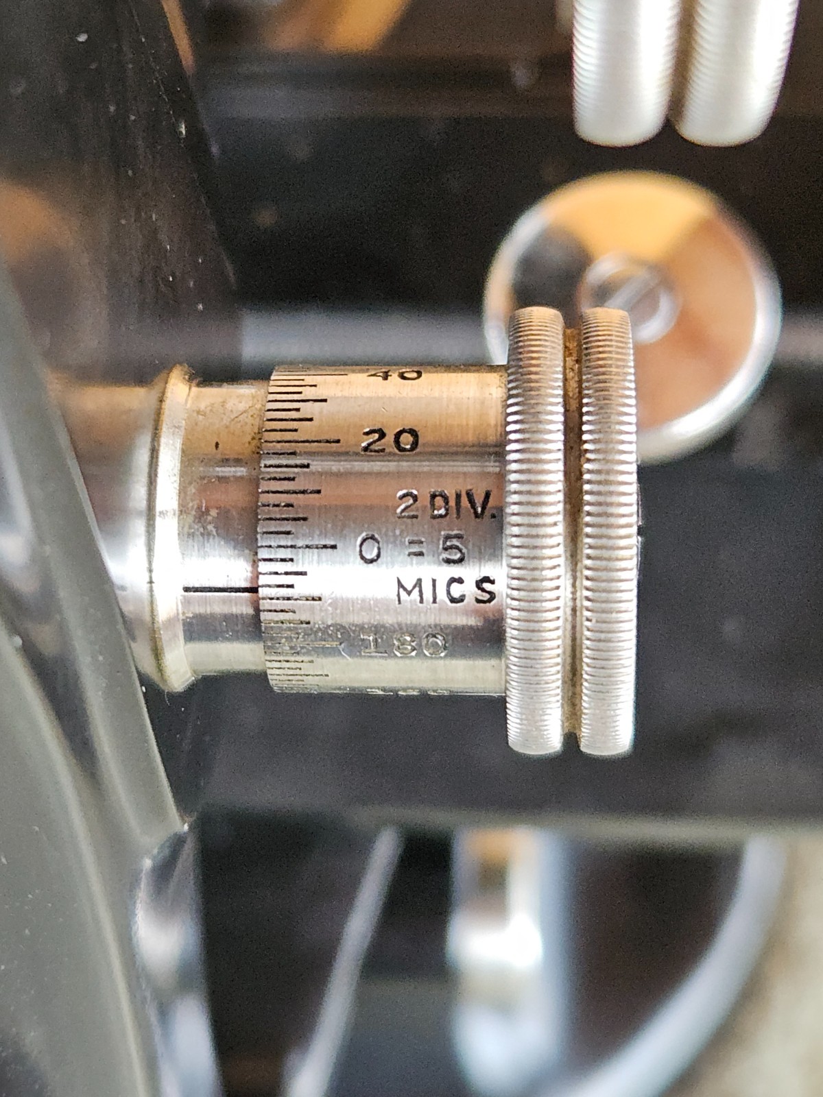 Spencer Lens Co Dedicated Darkfield Microscope Serial No 151187 Rhodium Plated!