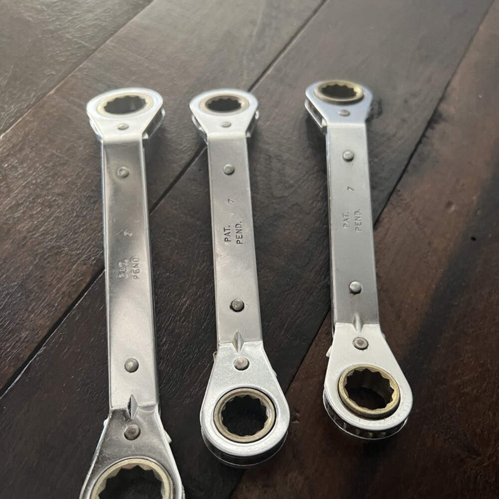 MAC Tools Superflex Metric Double Box Ratcheting Wrench Set (USA)
