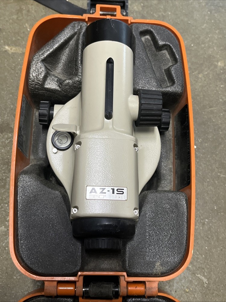 Nikon AZ-1S Engineers Automatic Level Surveying Camera & Case 📷
