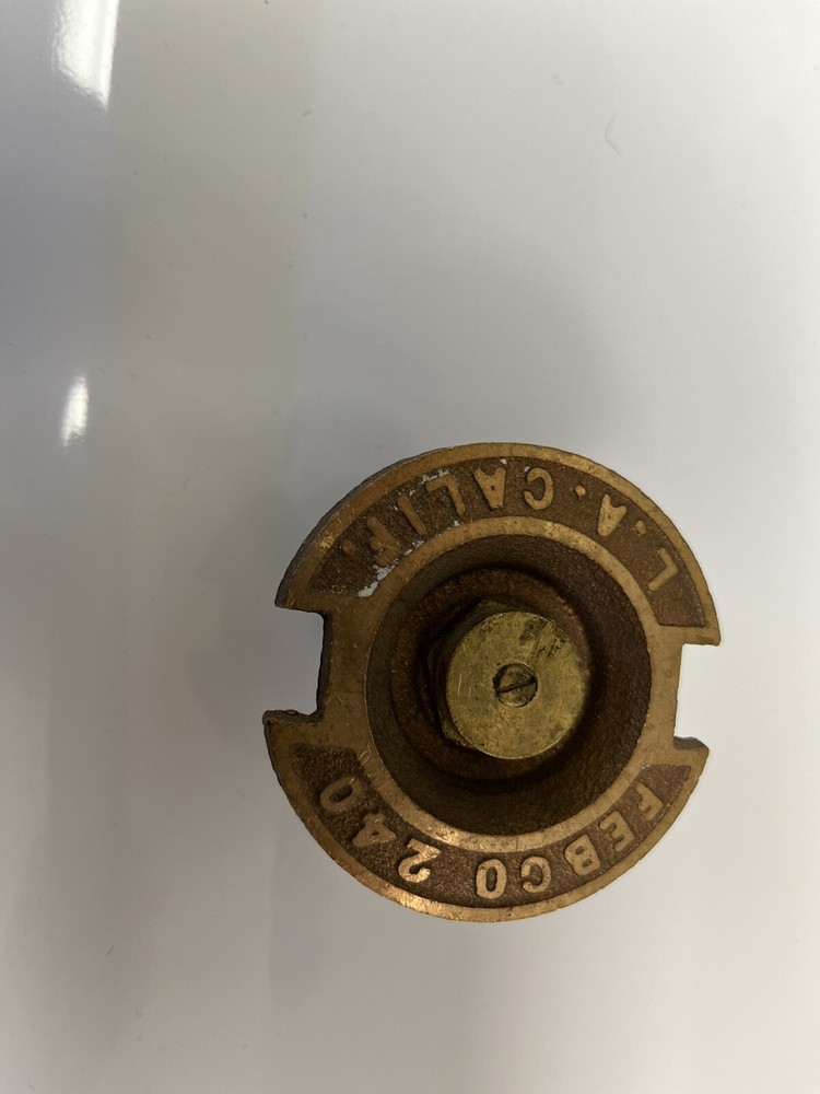 Febco 240 Half Spray Pattern All Brass Sprinkler Head