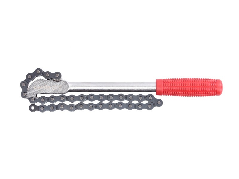 Oil filter wrench chain