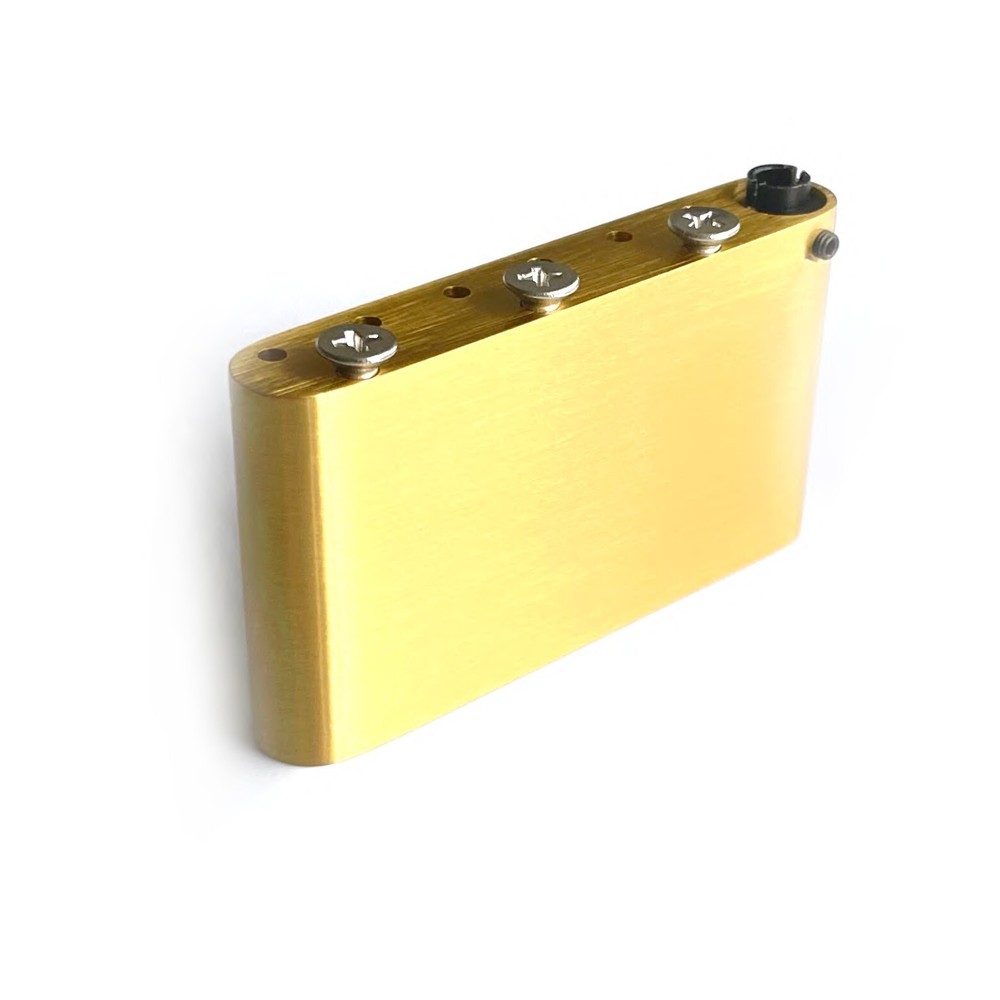 Solid Brass Strat Stratocaster Tremolo Full Block – Push in arm