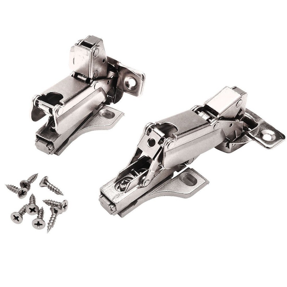 Cosmas Cabinet Self-Close Zero Protrusion Euro Style Hinge 39002 (Pair)