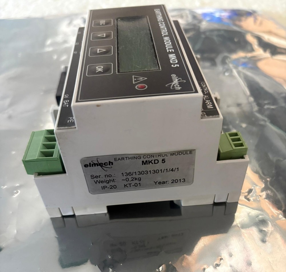 ELMECH MKD 5 EARTHING CONTROL MODULE Fast Shipping