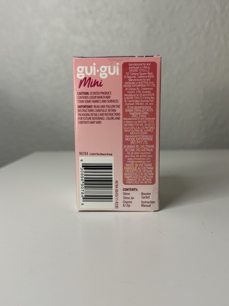 gui-gui MINI CLEAR Slime Kit Keychain•Viral