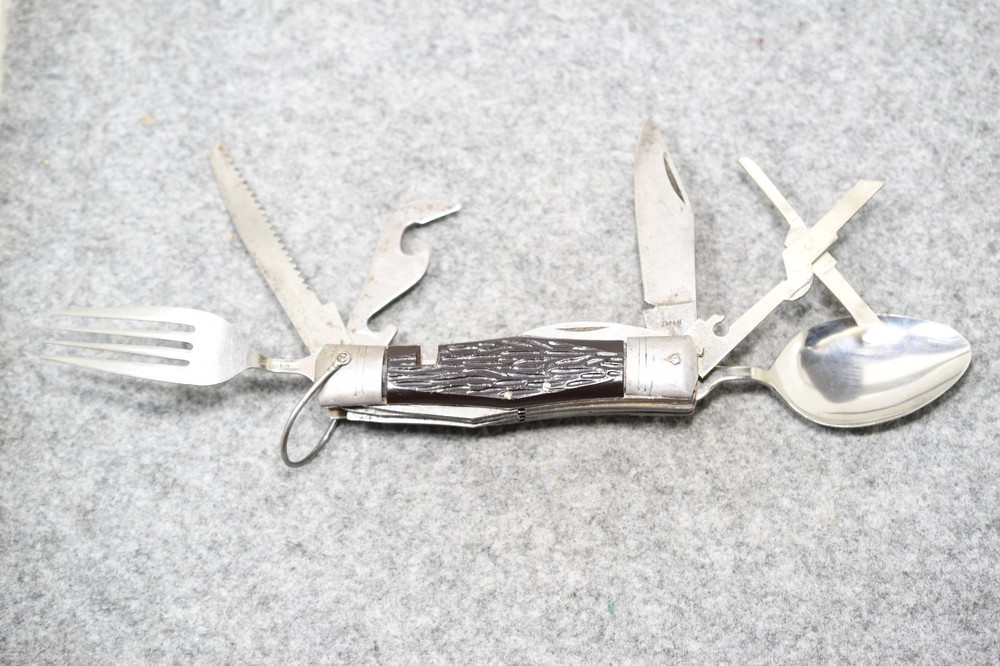Camping Knife Fork Spoon Opener Scissors Japan