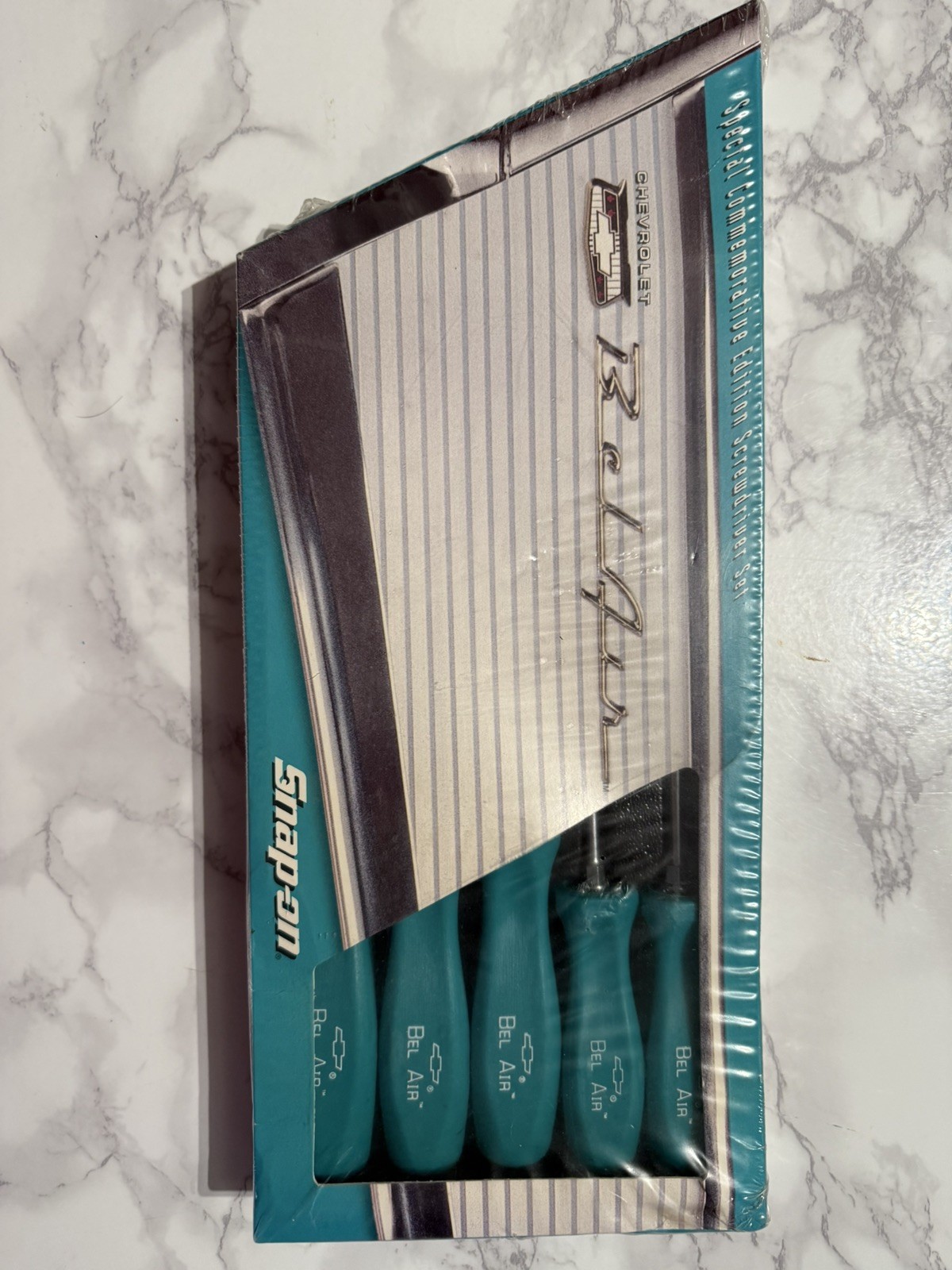 Snap-On USA TEAL Special Edition Screwdriver Set (1957 Chevrolet Bel Air) NEW