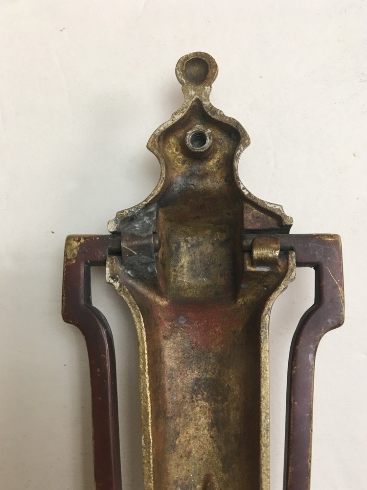 Old brass door knocker