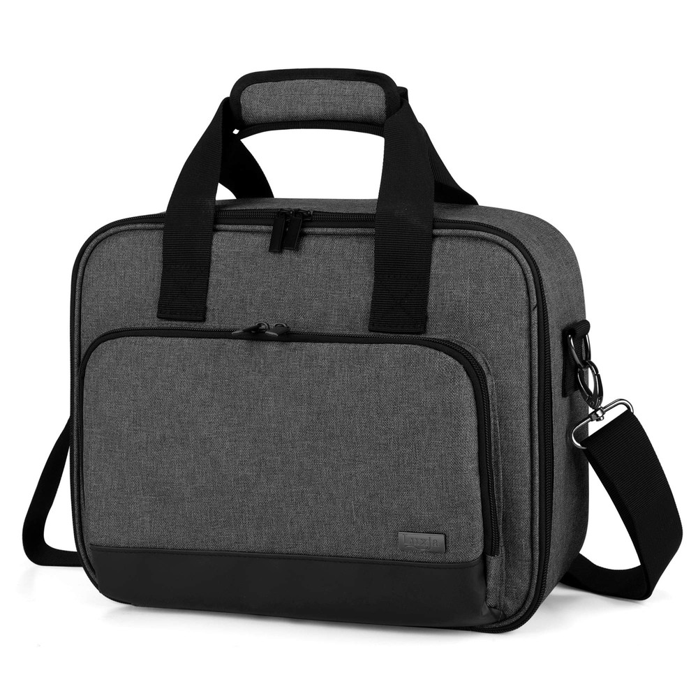 Luxja Projector Case, Projector Bag with Accessories Storage Pockets (Compati...