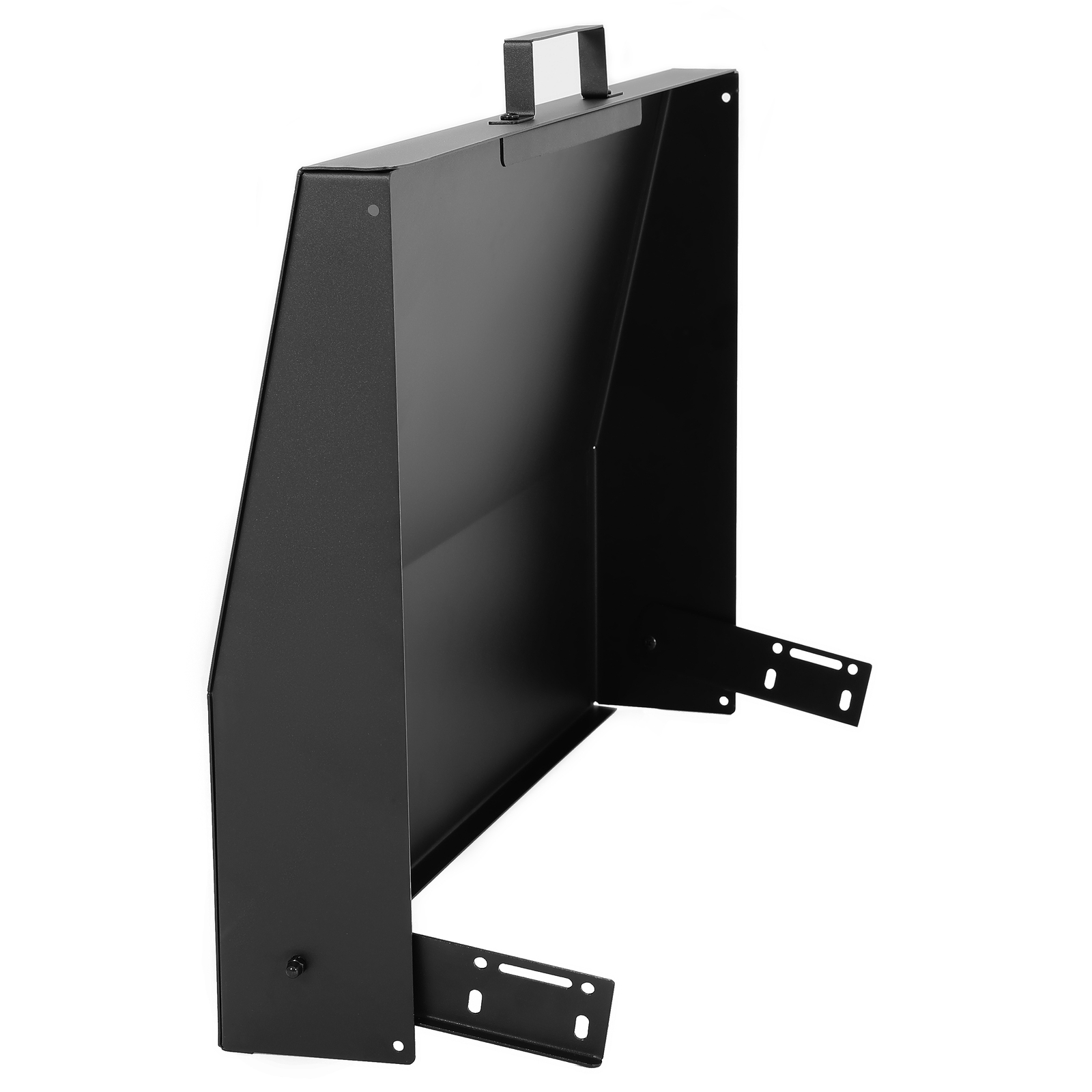 Hinged Lid For Blackstone Griddle 28 inch with Rear Grease Collection Black