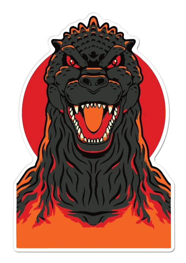 Godzilla Sticker Decal XV