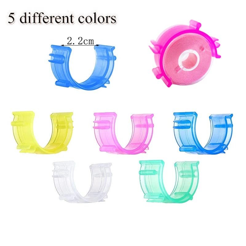 80Pcs/Pack Colorful Sewing Bobbin Small Clips Sewing Tool Accessory Thread Cl...