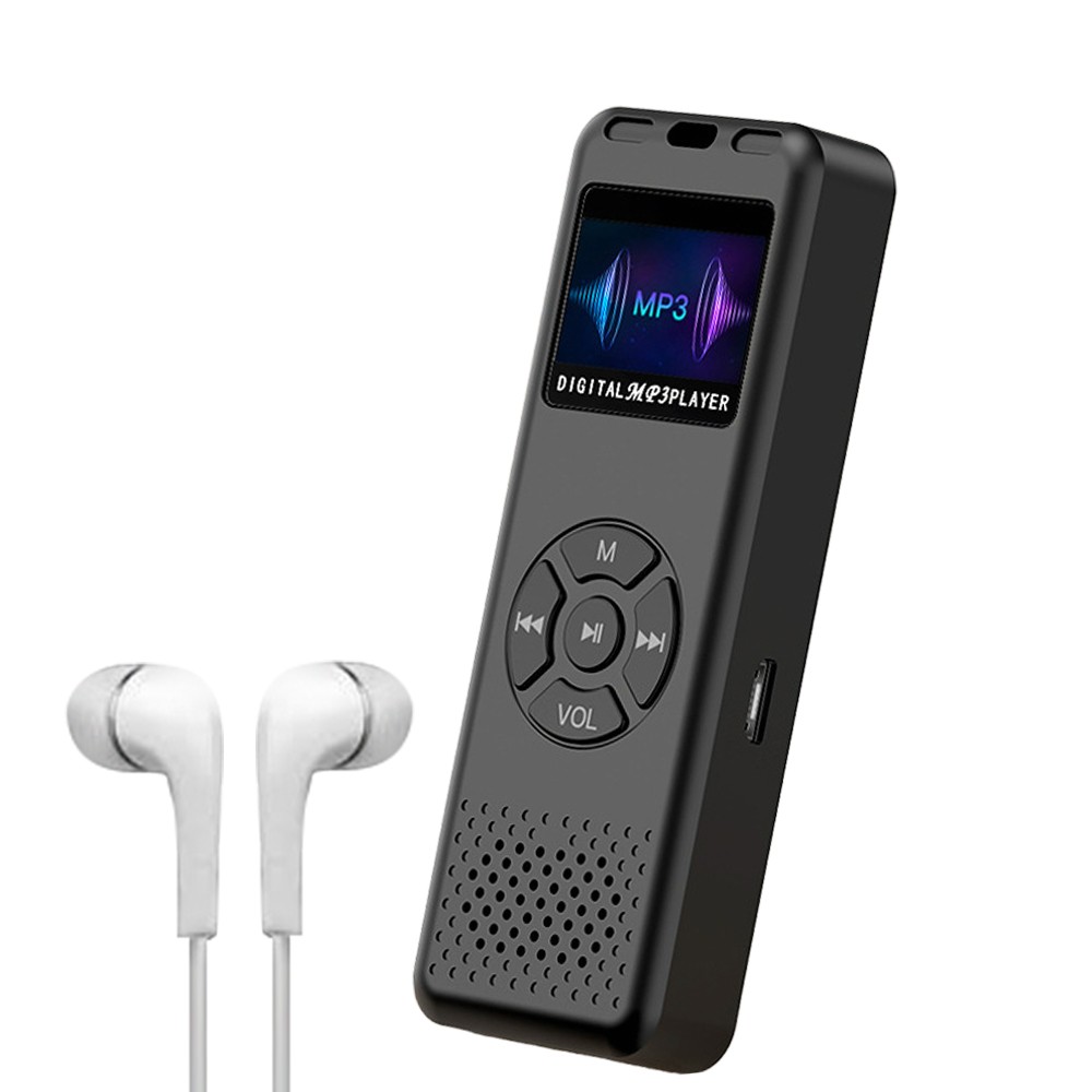 64GB Digital Voice Recorder w/ Playback FM radio Audio Recording & Play Music