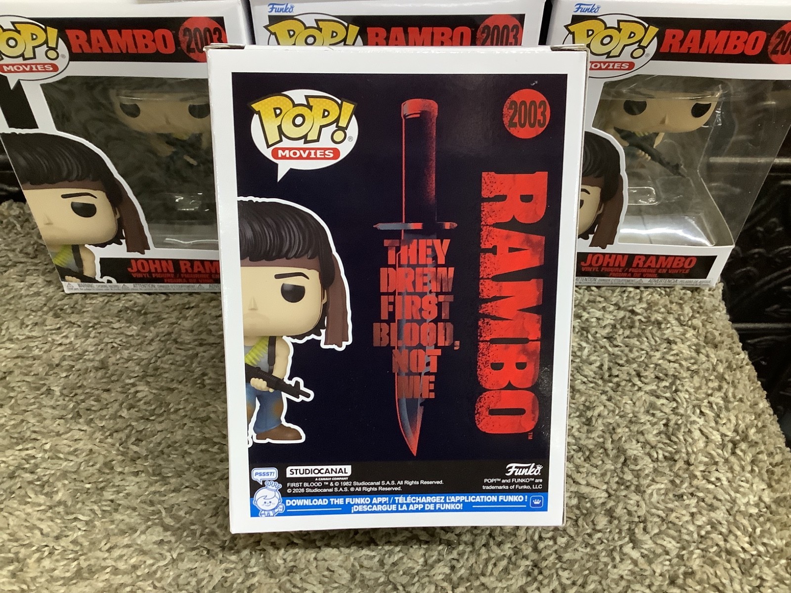 Funko Pop! Rambo John Rambo Vinyl Figure #2003