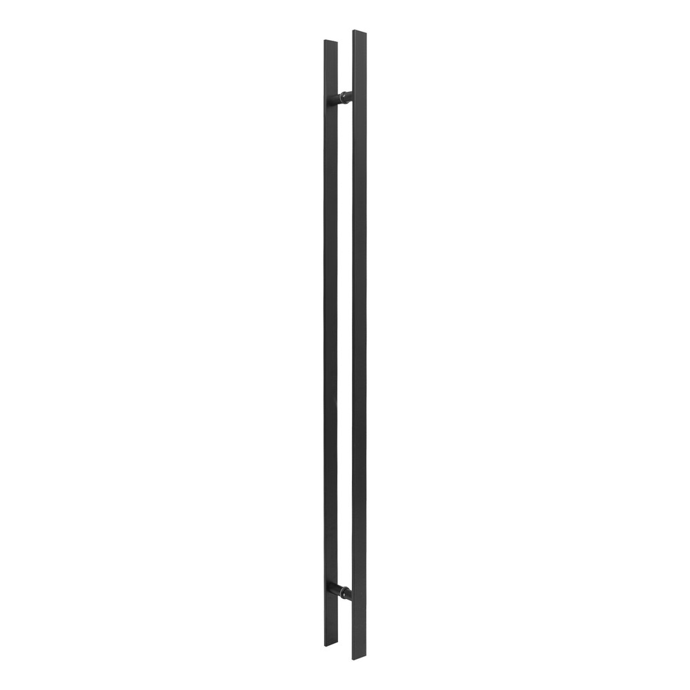 58" Large Stainless Steel Front Door Handle Double Sided, Pull Push Sliding