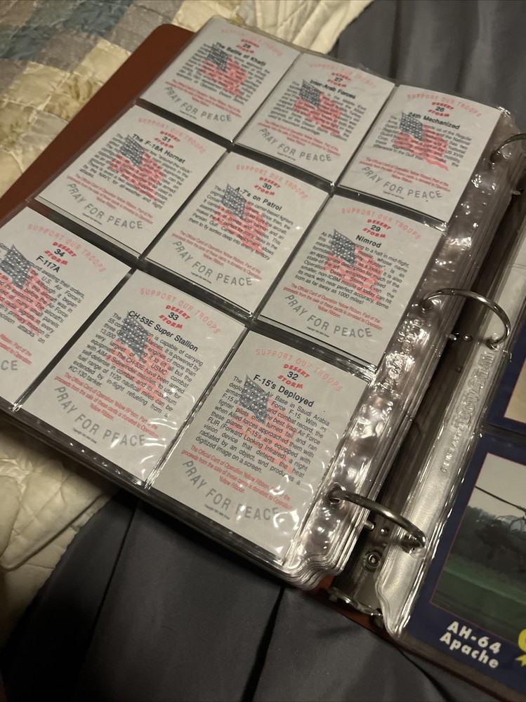 Desert Storm Card Collection