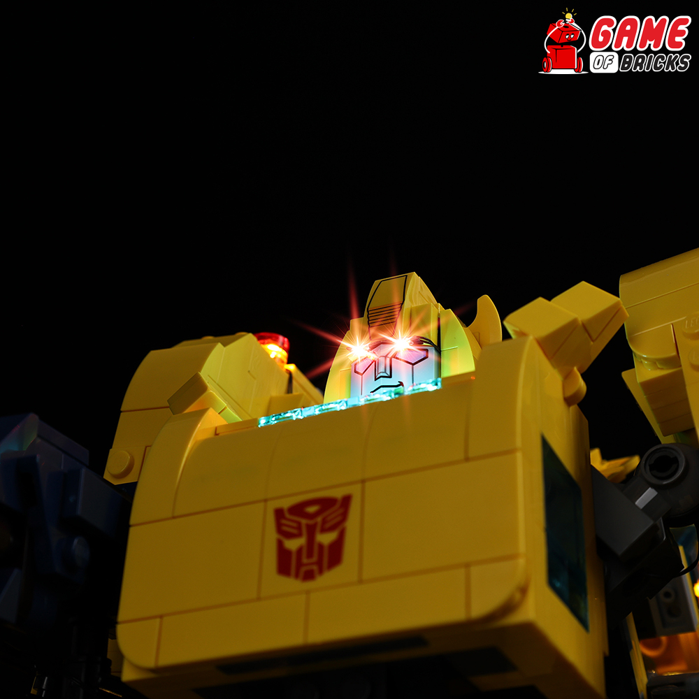 LED Light Kit for Bumblebee - Compatible with LEGO® 10338 set